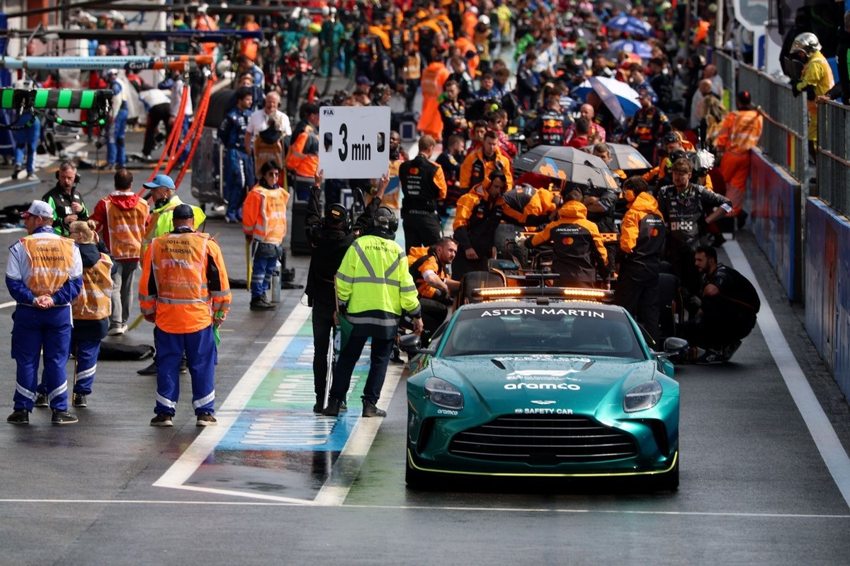 ¿Acertó la FIA al retrasar la salida en Bélgica? El veredicto de los pilotos de F1 #F1 #FVDigital