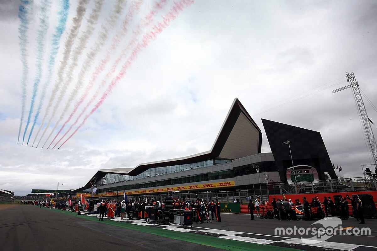 Los horarios del GP de Gran Bretaña y su coincidencia con el mundial de fútbol #F1 #FVDigital