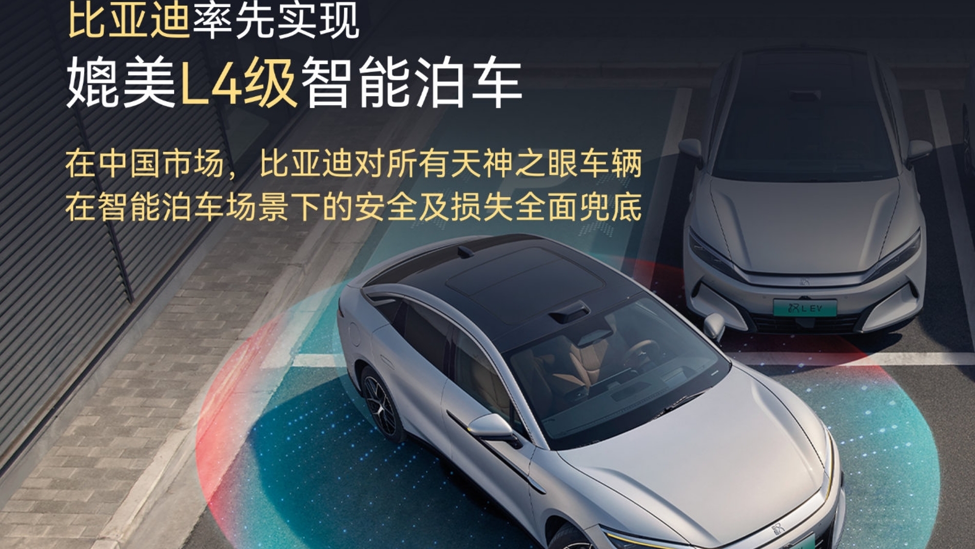 BYD te pagará el taller si su nuevo sistema de aparcamiento automático golpea a otro coche