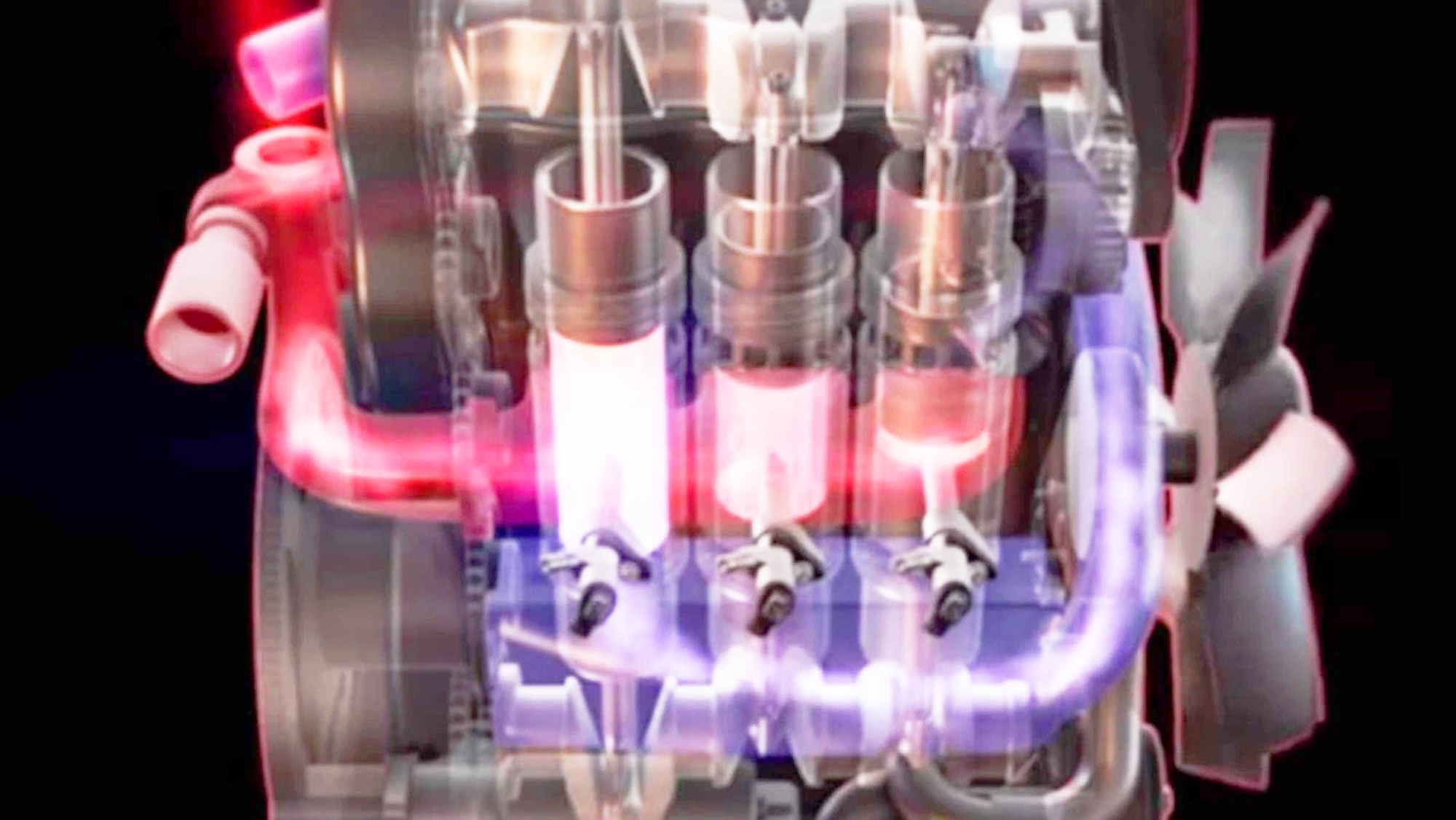 El motor diésel compacto, que también funciona con hidrógeno y biocombustible y que logra una huella de carbono de 'eléctrico'