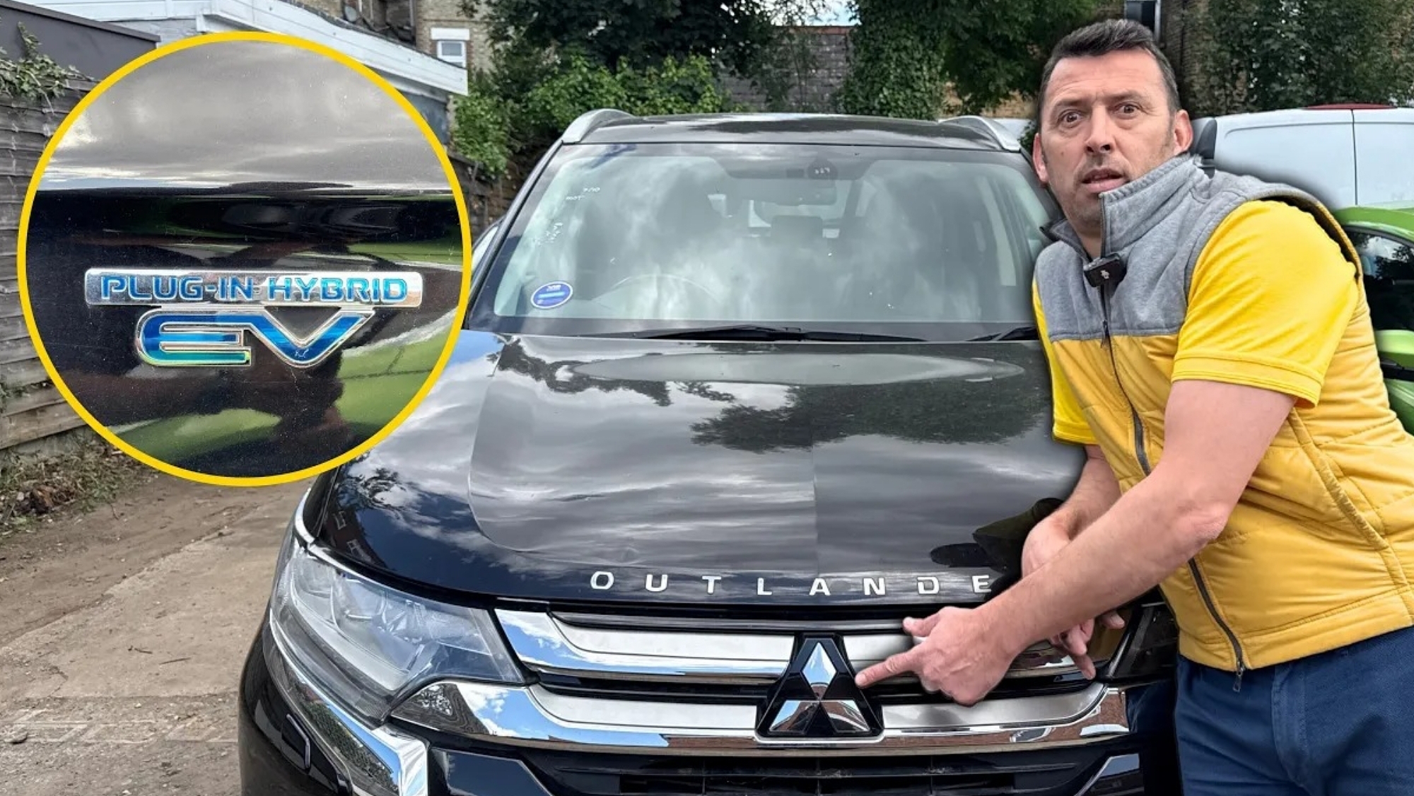 Una pieza que cuesta menos de 1 euro salva a este Mitsubishi Outlander PHEV de acabar en el desguace