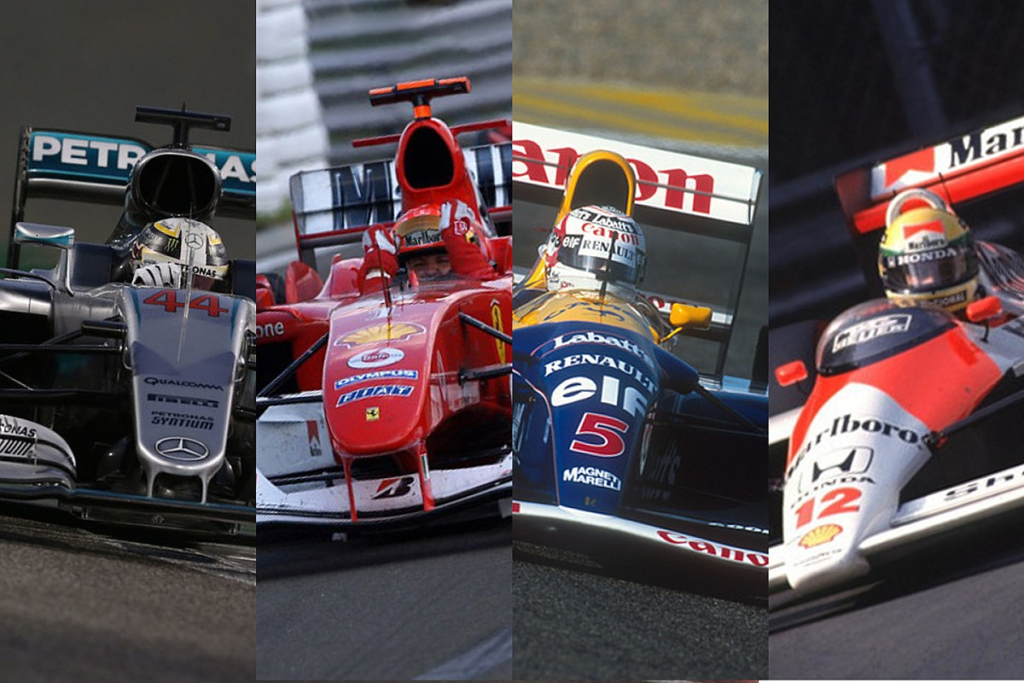 Los coches de F1 con más victorias y más dominantes de la historia #F1 #FVDigital