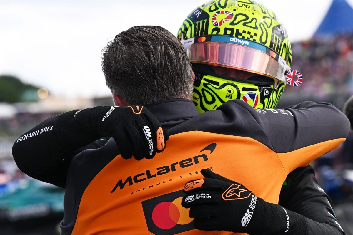 Zak Brown revienta la narrativa negativa contra Lando Norris #F1 #FVDigital
