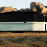 Con batería y motor propio, esta caravana eléctrica elimina el problema de la autonomía para los campistas