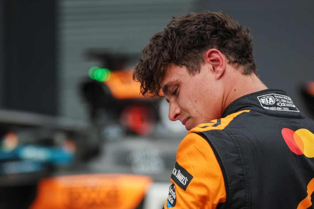 Norris: "Es decepcionante. El viento nos ha afectado más que a los demás" #F1 #FVDigital