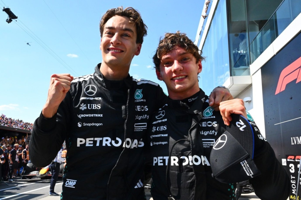 Por qué según Russell los resultados de Antonelli no reflejan su verdadero progreso #F1 #FVDigital