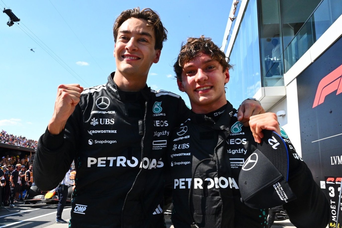 Por qué según Russell los resultados de Antonelli no reflejan su verdadero progreso #F1 #FVDigital
