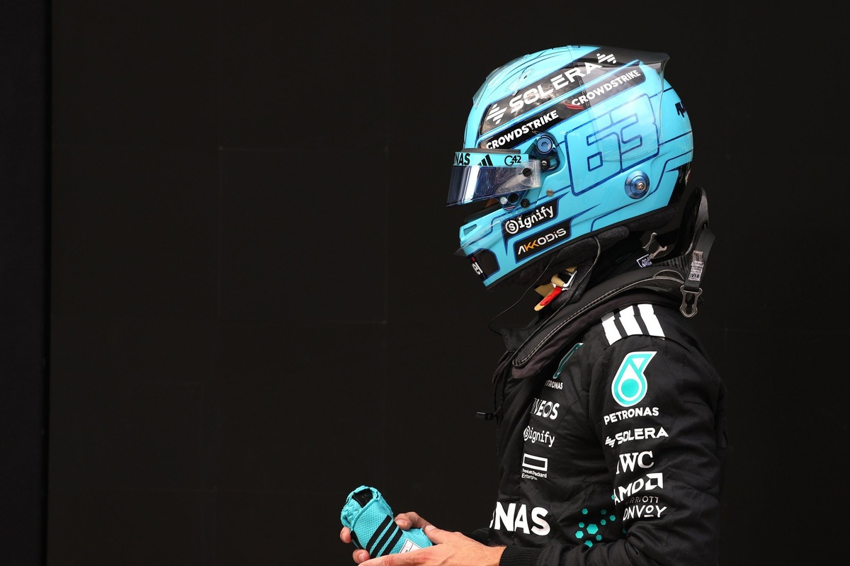 Russell cree que perdió la pole por un error: "Tres décimas perdí" #F1 #FVDigital