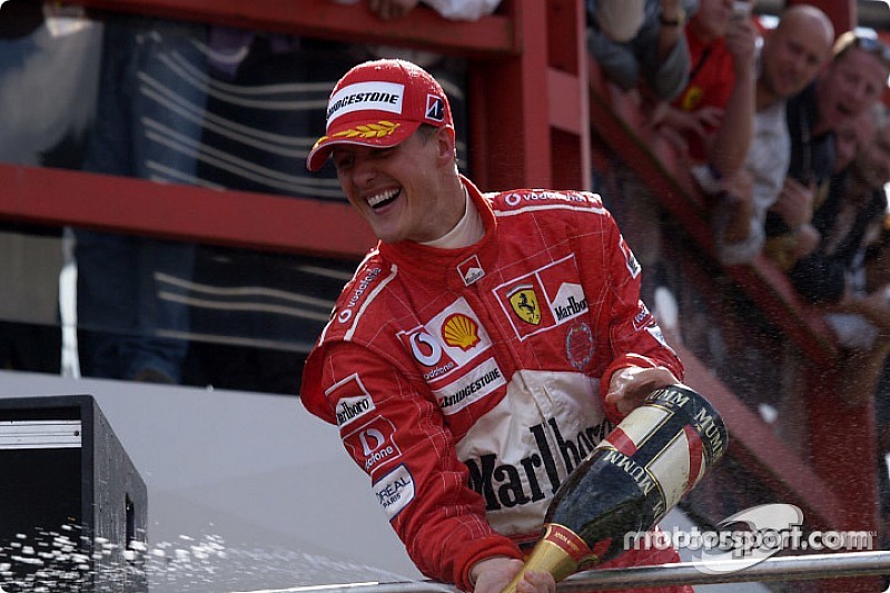 La última corona de Michael Schumacher en F1, con Ferrari y en 2004 #F1 #FVDigital