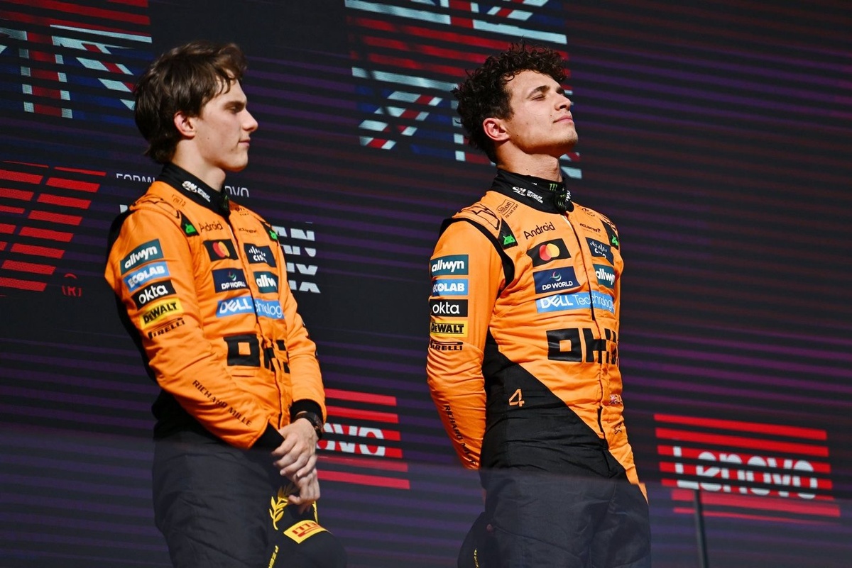 McLaren mantendrá las estrategias divididas tras aceptar Norris y Piastri #F1 #FVDigital