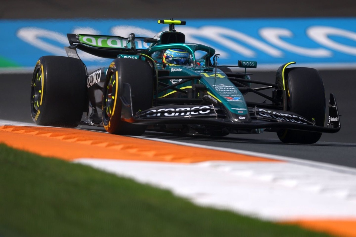 Alonso, a 87 milésimas de liderar una FP2 en Zandvoort que encabezó Norris #F1 #FVDigital