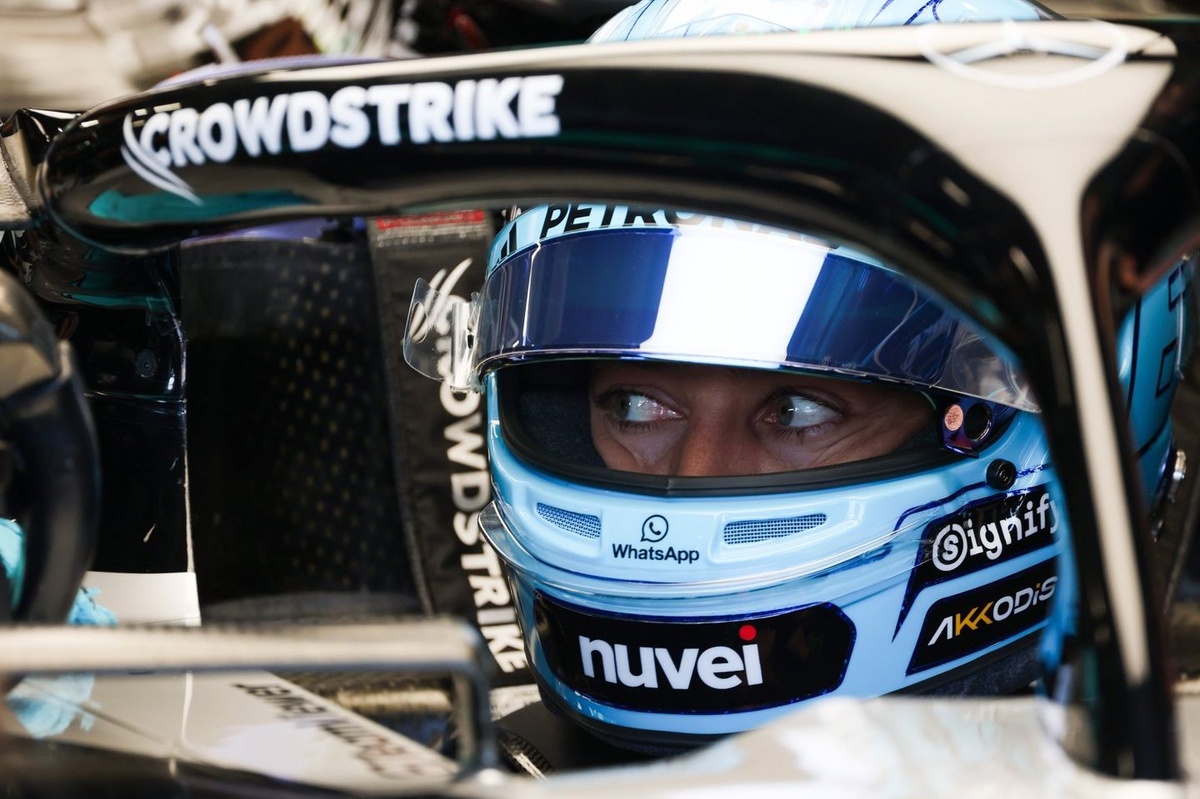 Russell tiene claro sus rivales: "Será una lucha con Aston, Verstappen y Ferrari" #F1 #FVDigital