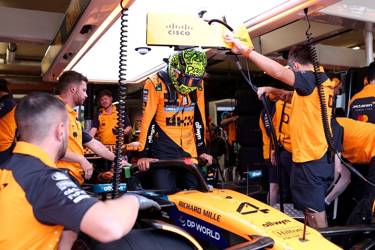 Norris avisa: "Los Aston y sobretodo Alonso están más cerca de lo que nos gustaría" #F1 #FVDigital