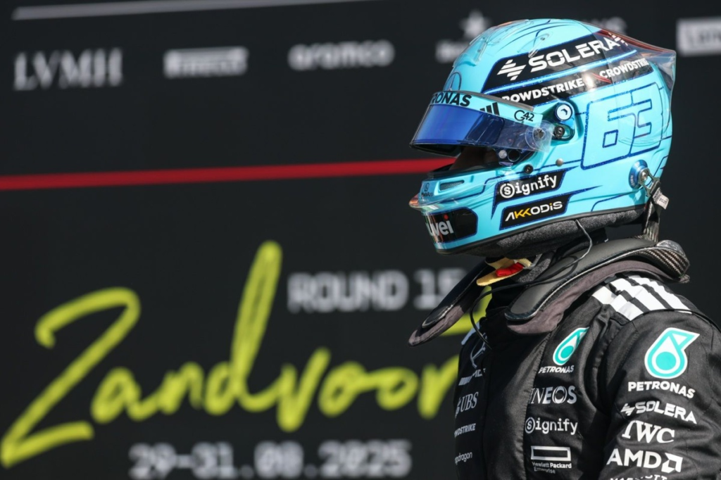 Russell espera "de forma realista ser tercero" pese a clasificar quinto #F1 #FVDigital