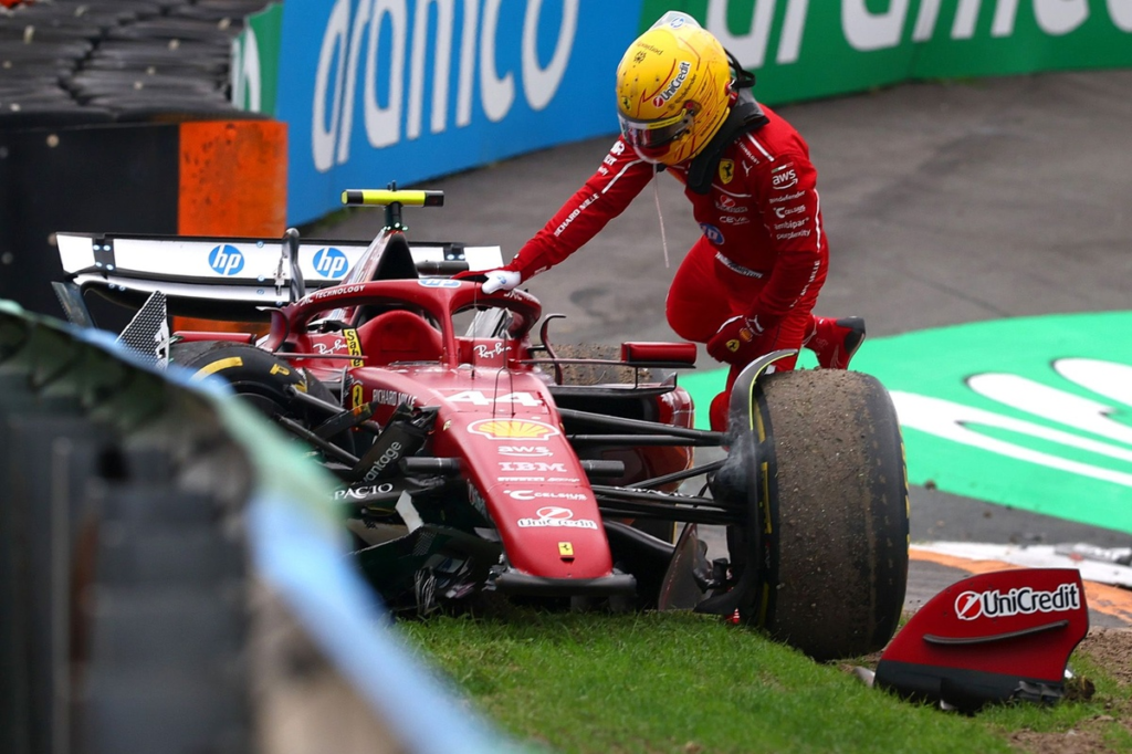 “No es normal que yo cometa este tipo de accidentes” #F1 #FVDigital