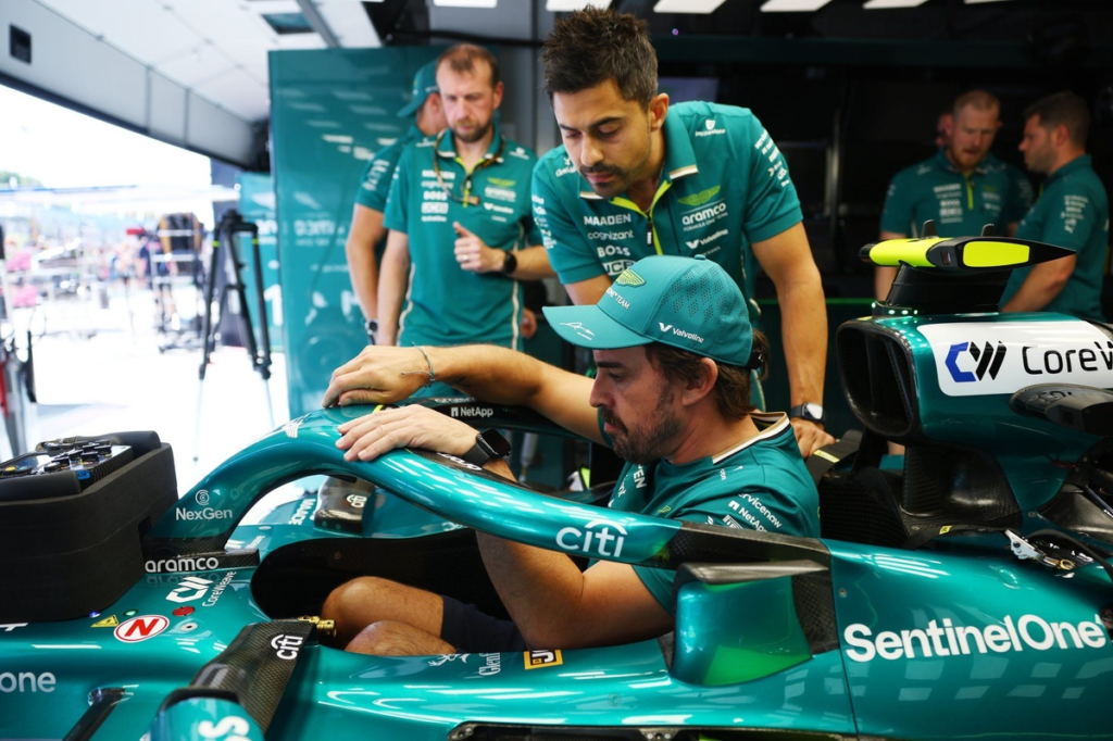 Alonso se pierde la FP1 y es duda para el resto del GP de Hungría de F1 #F1 #FVDigital