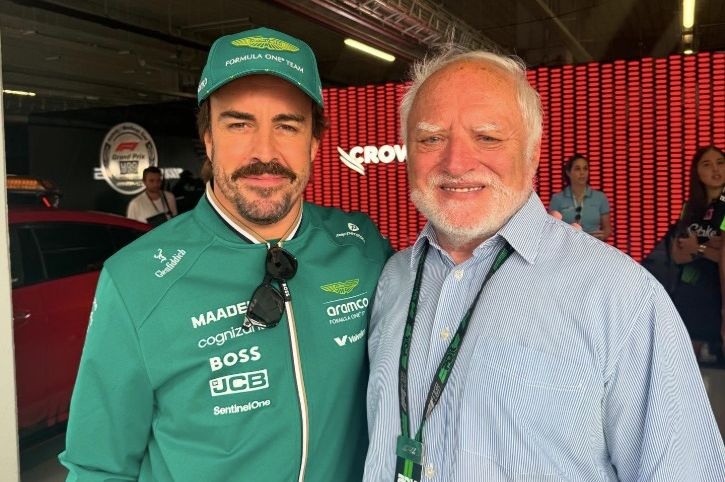 El meme llegó a la Fórmula 1… y los pilotos, encantados #F1 #FVDigital