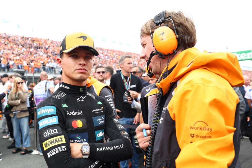 Quién durmió peor anoche tras el GP de Países Bajos de F1: Lando Norris #F1 #FVDigital