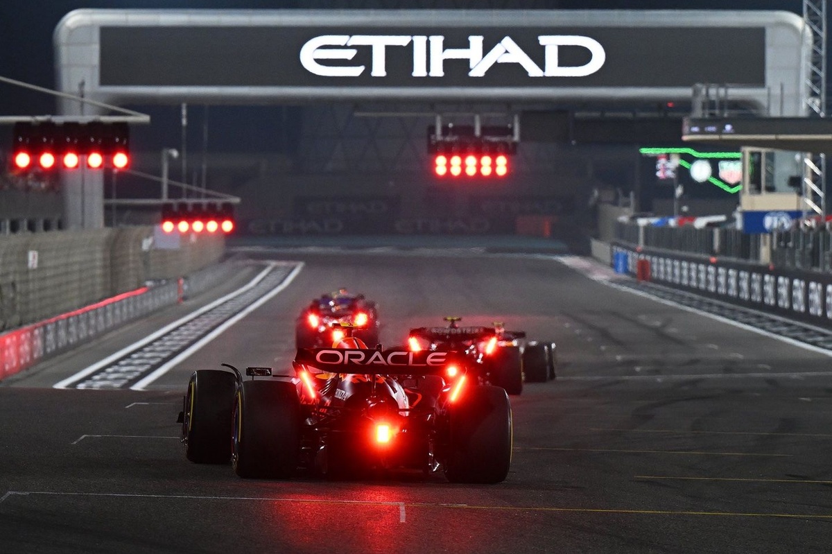 ¡Parrilla de salida del GP de Abu Dhabi de F1! Filas y posiciones #F1 #FVDigital