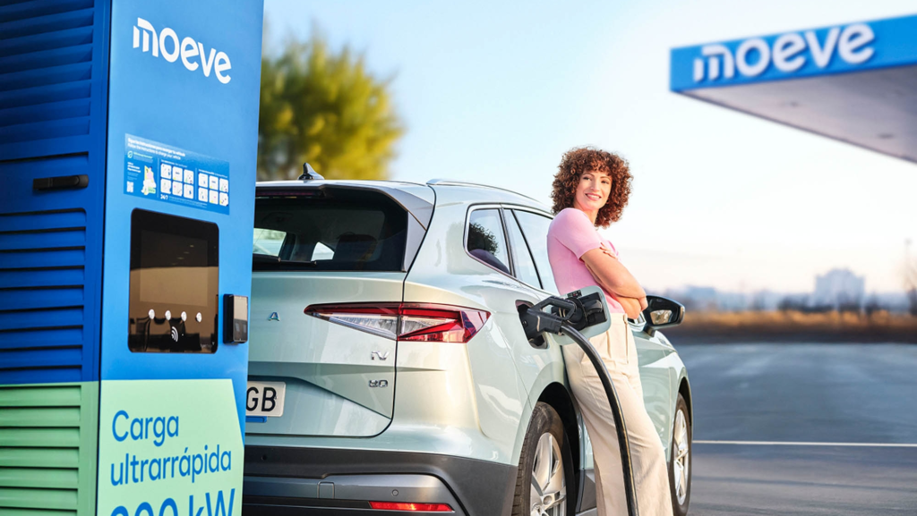 Moeve ofrece acceso a 1.400 cargadores ultrarrápidos en España con una única suscripción
