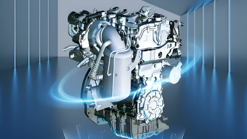 Dongfeng presenta el motor híbrido más eficiente del mundo con un 48,09% de rendimiento térmico