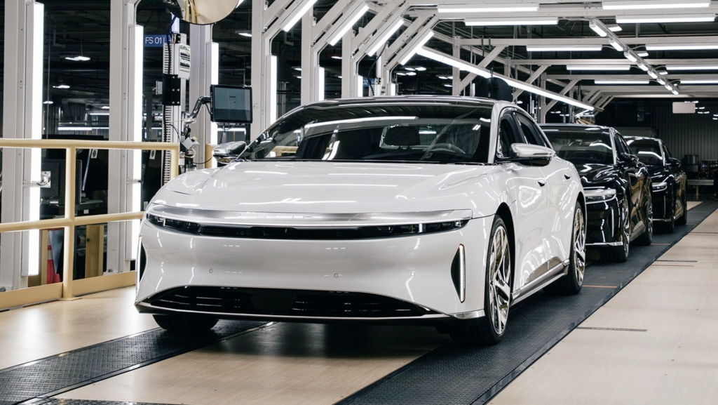 Lucid Motors reduce su proyección de producción para 2025 ante un mercado cambiante