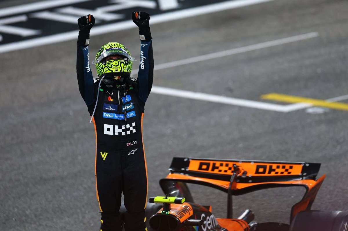 Norris, campeón del mundo de F1; insuficiente triunfo de Verstappen en Abu Dhabi #F1 #FVDigital
