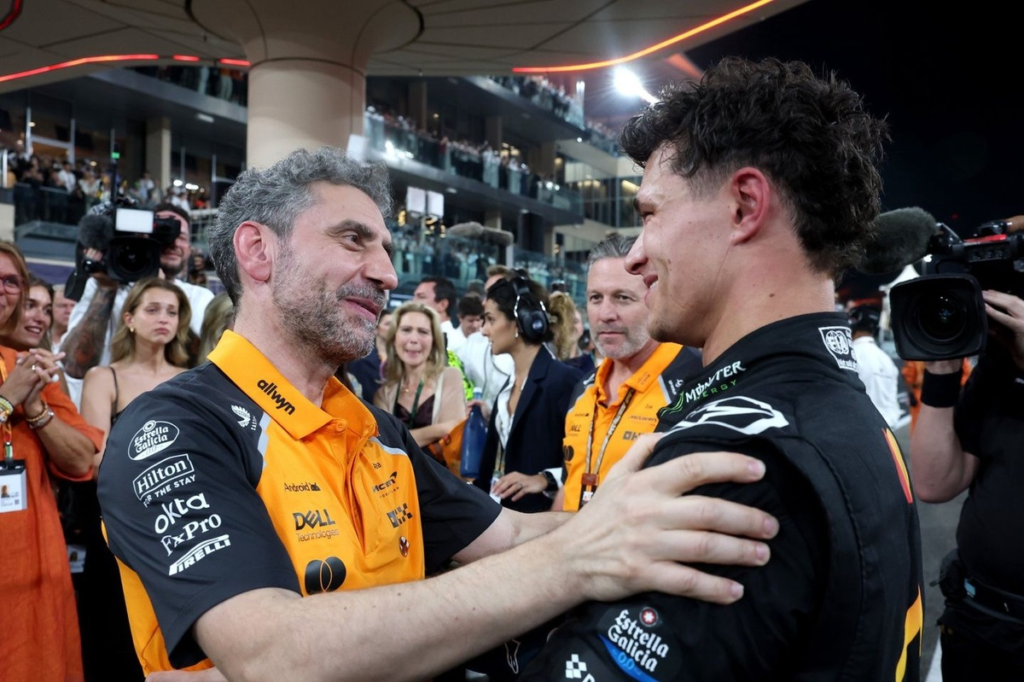 Andrea Stella: Norris aprendió que podía competir con Verstappen y por eso es campeón