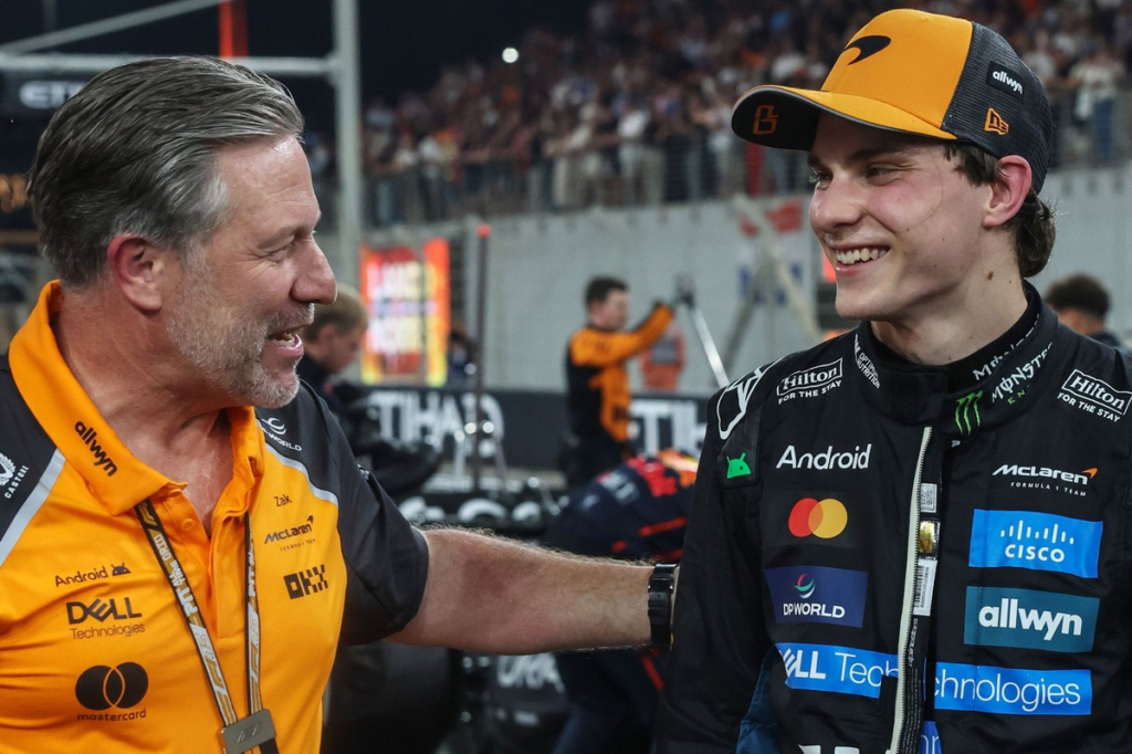 Zak Brown «convencido» de que Oscar Piastri será campeón de F1 con McLaren