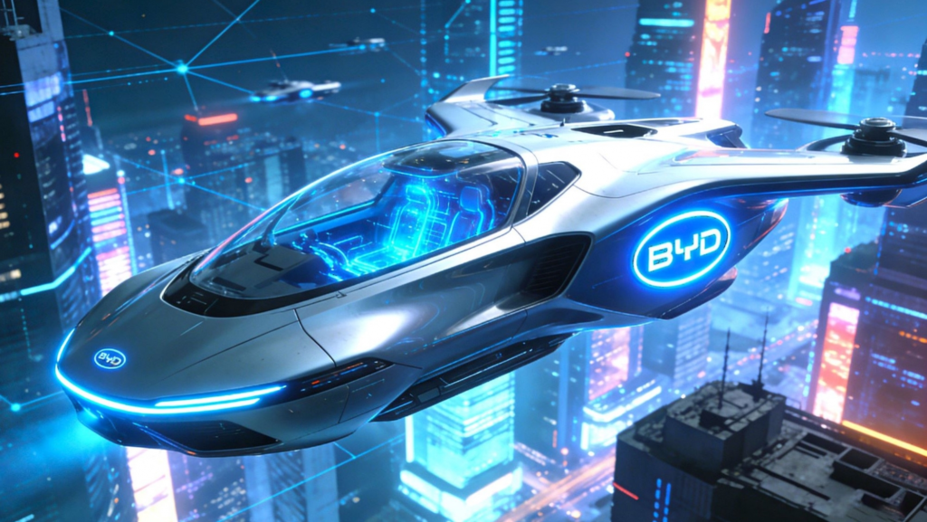 BYD desmiente rumores sobre coche volador mientras Xpeng avanza en su fabricación