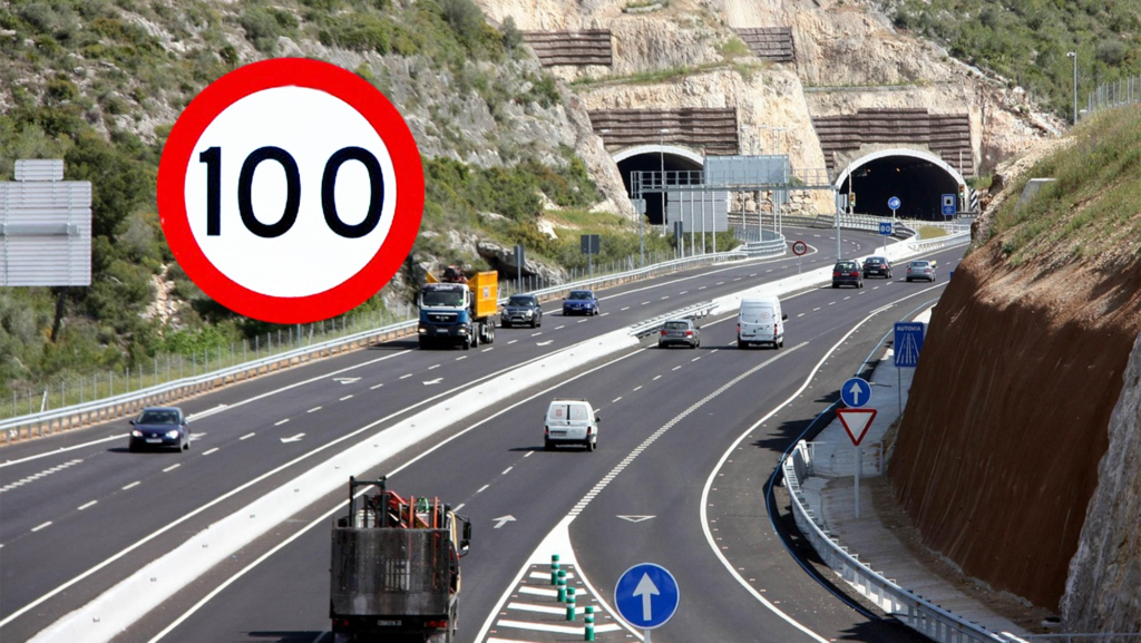 Los tramos de autovía limitados a 100 km/h empiezan a ser cada vez más habituales en España, pero la ley no ha cambiado