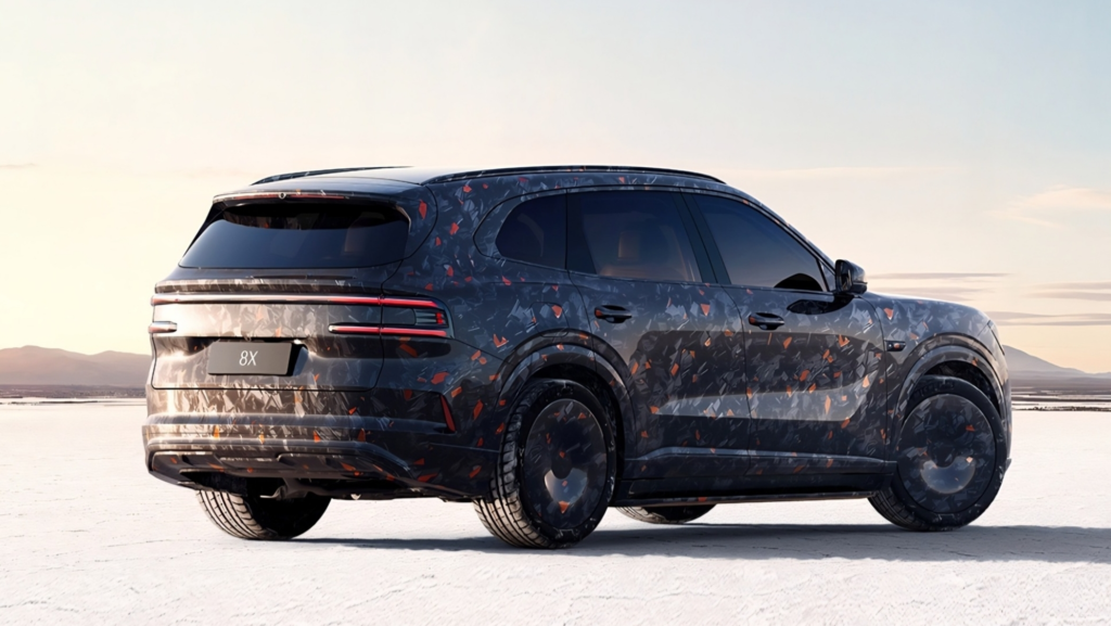 Zeekr 8X: el SUV híbrido de 5 metros con una batería de 70 kWh y más de 1.000 km de autonomía