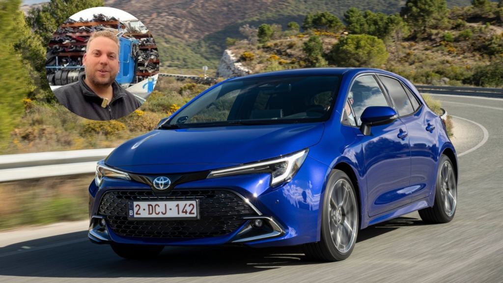 Desguace explica por qué los Toyota Corolla híbridos son tan fiables y superan los 300.000 kilómetros