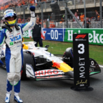 Isack Hadjar describe protocolo post-podio tras podio en Zandvoort 2025
