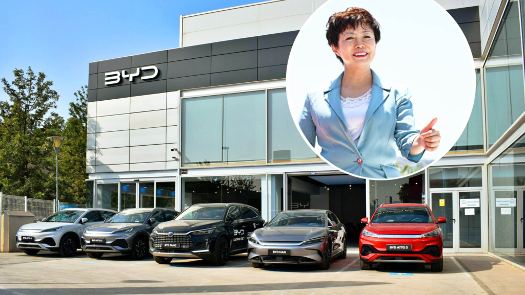 La vicepresidenta ejecutiva de BYD confía ciegamente en lo que vende: si la gente pisa sus concesionarios "los coches se venderán solos"