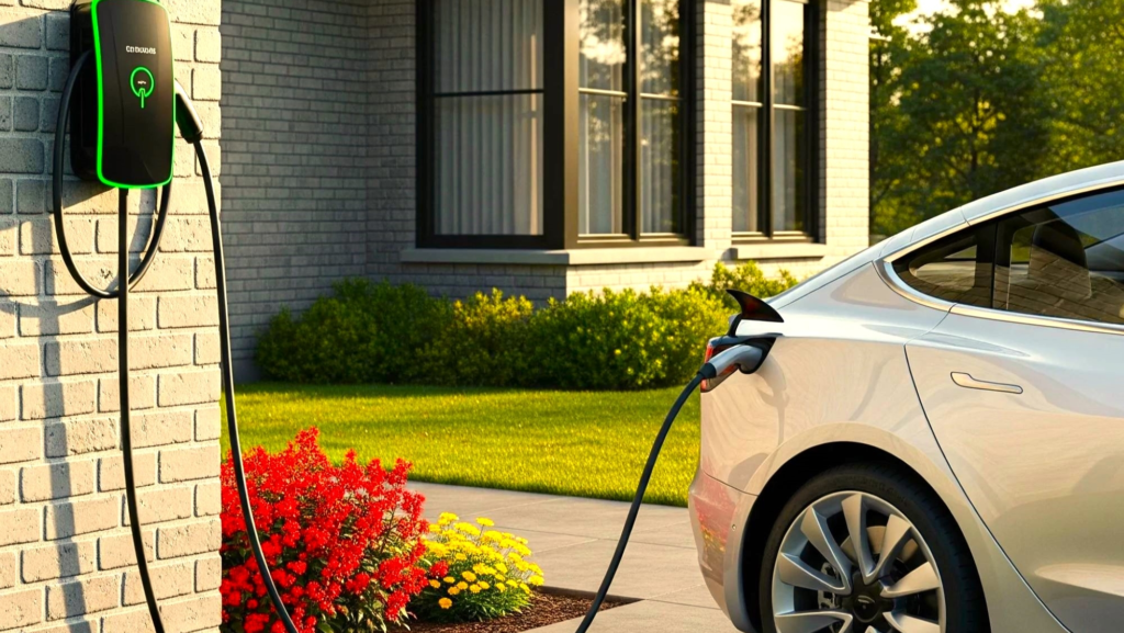 Propietarios de coches eléctricos que recargan en casa consumen comida más sana