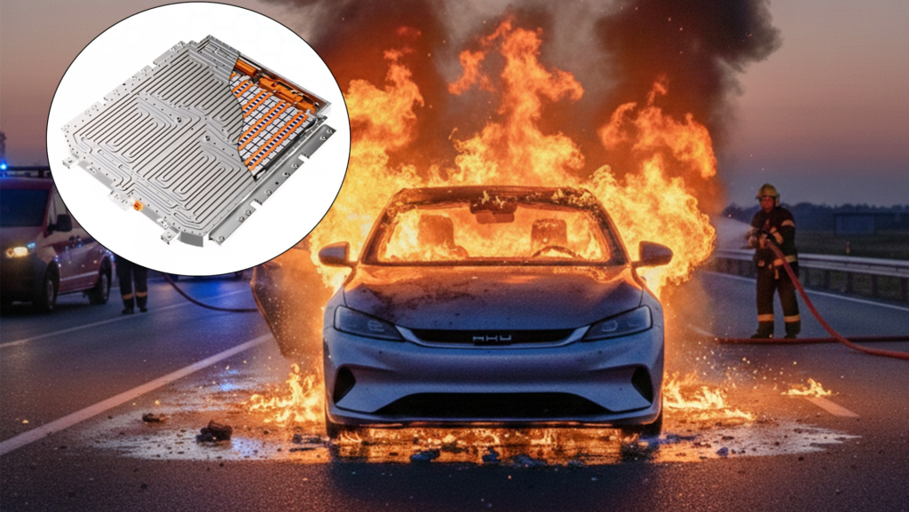 En caso de incendio, esta batería china para coches eléctricos te salvará la vida gracias a su tecnología de fuga térmica