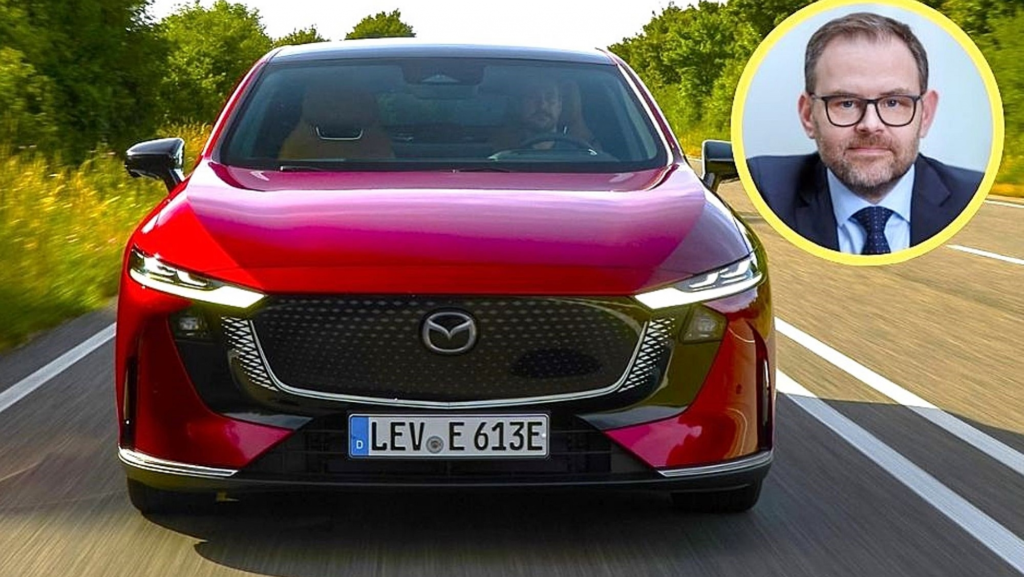 El CEO de Mazda: "Ya robamos clientes a Volkswagen", pese a que su mejor eléctrico no llega a España