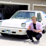 Conduce a diario un coche eléctrico de 1979 y sigue sorprendiendo: 209 km de autonomía y un secador de pelo para desempañar los cristales