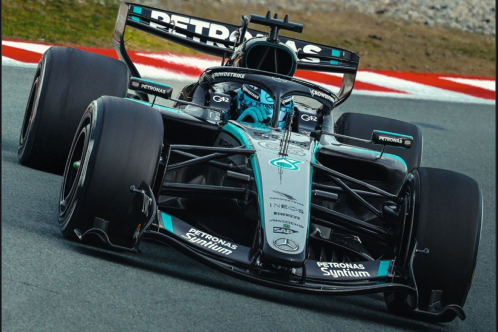 Por qué el Shakedown de Barcelona no podría haber ido mejor para Mercedes F1 #F1 #FVDigital