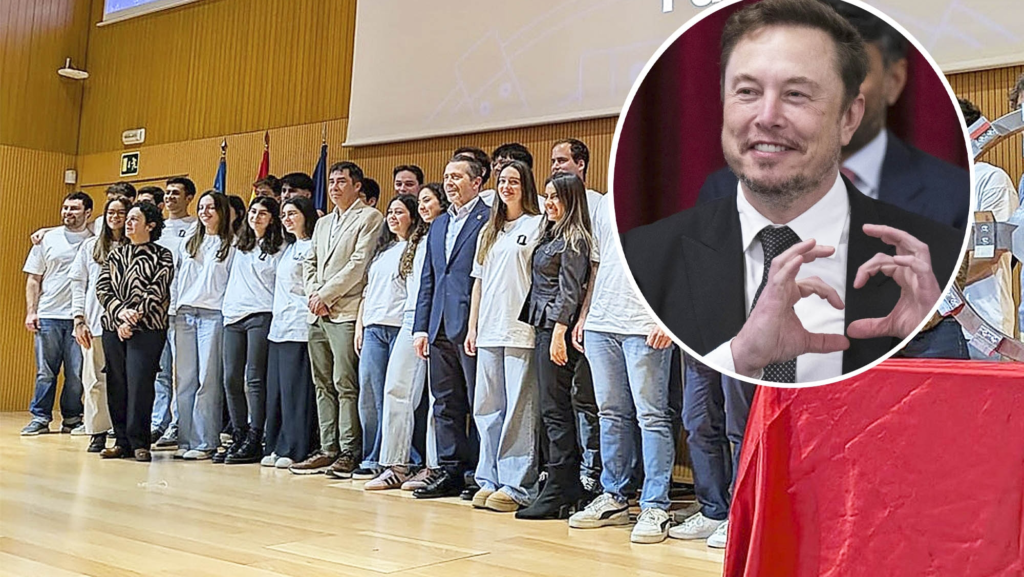 Estudiantes valencianos participan en el reto de Elon Musk con una máquina autónoma de 1.500 kg y 60 kW de potencia y que no es un coche eléctrico