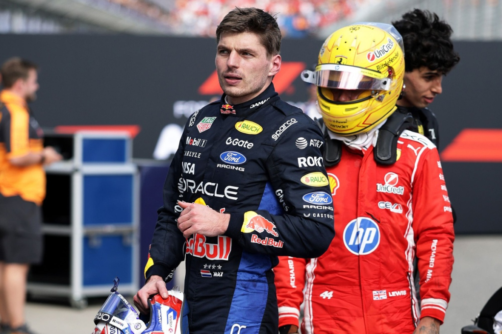 Verstappen vio “cosas raras tipo Mario Kart” en la carrera de Australia de F1 #F1 #FVDigital