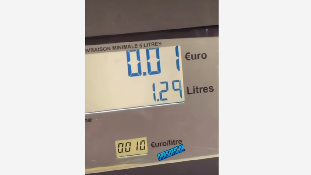 La gasolina y el diésel acercándose a los 2 €, y esta gasolinera cometió el error de vender combustible a 1 céntimo