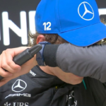 La emoción de Kimi Antonelli tras hacer historia en Fórmula 1 #F1 #FVDigital