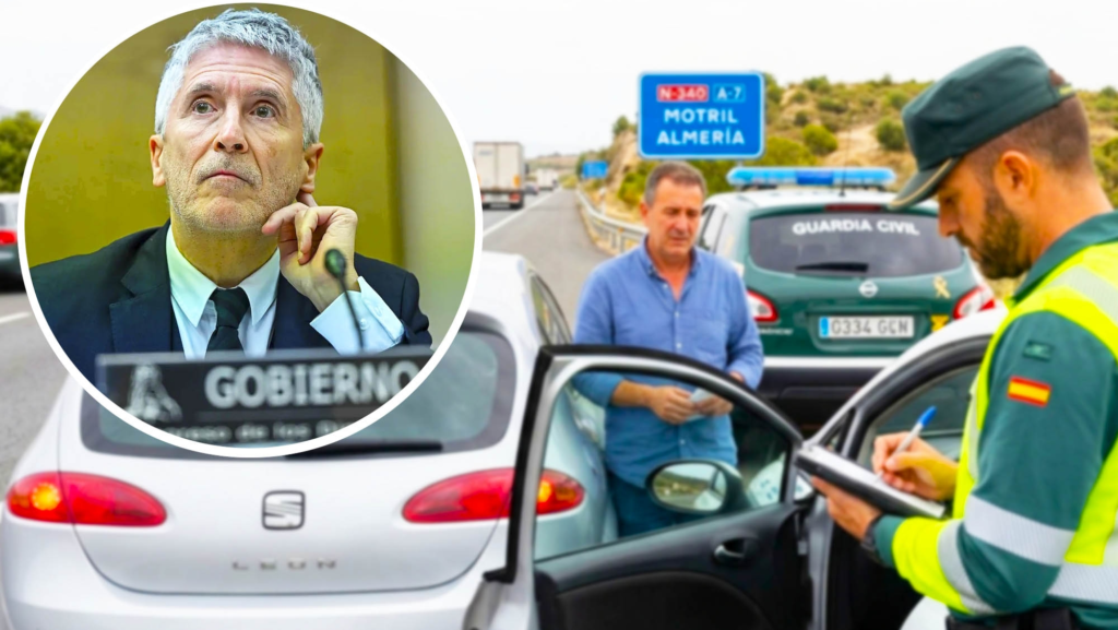 Marlaska aclara un error habitual sobre la baliza V16: "La sanción se aplica solo cuando el vehículo queda inmovilizado y no se señaliza correctamente"