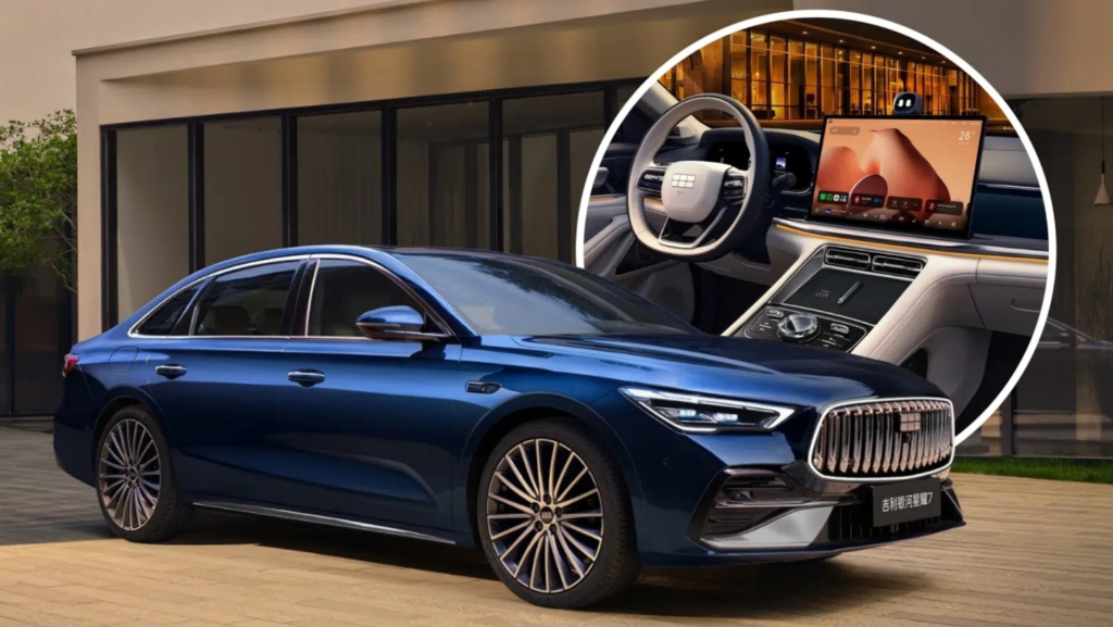 12.500 €, 2.000 km de autonomía y el tamaño de un Passat: Geely presenta la berlina híbrida más atractiva del mundo