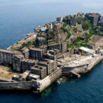 Hashima, la "Isla del Acorazado" de Japón, y su inesperada relación con Mitsubishi