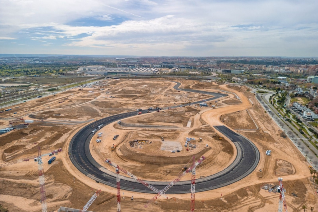 La Monumental ya es una realidad con su asfaltado #F1 #FVDigital