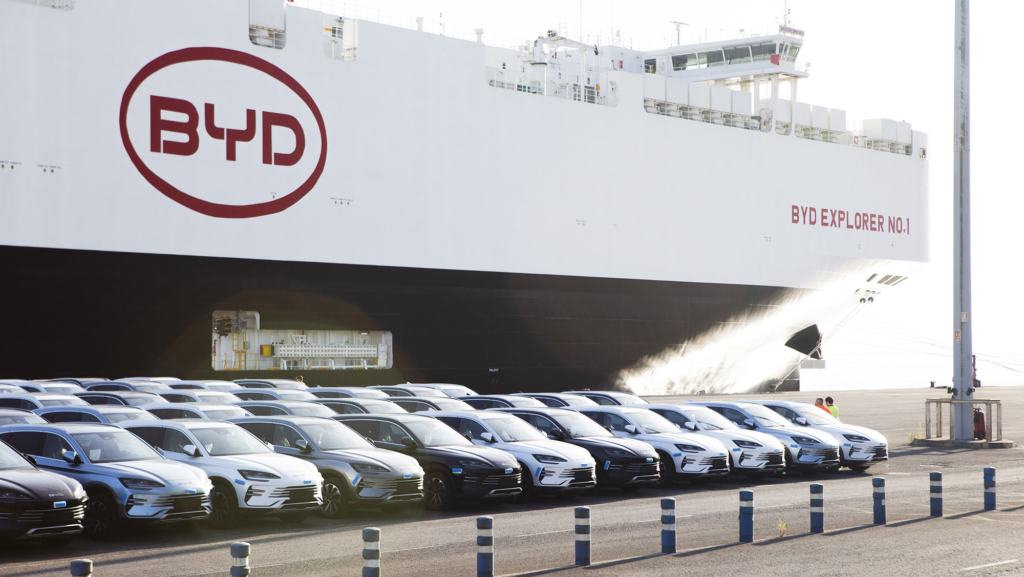 China exportó 670.000 coches en dos meses, un 88% más que el año pasado, y la mayoría era híbridos o eléctricos