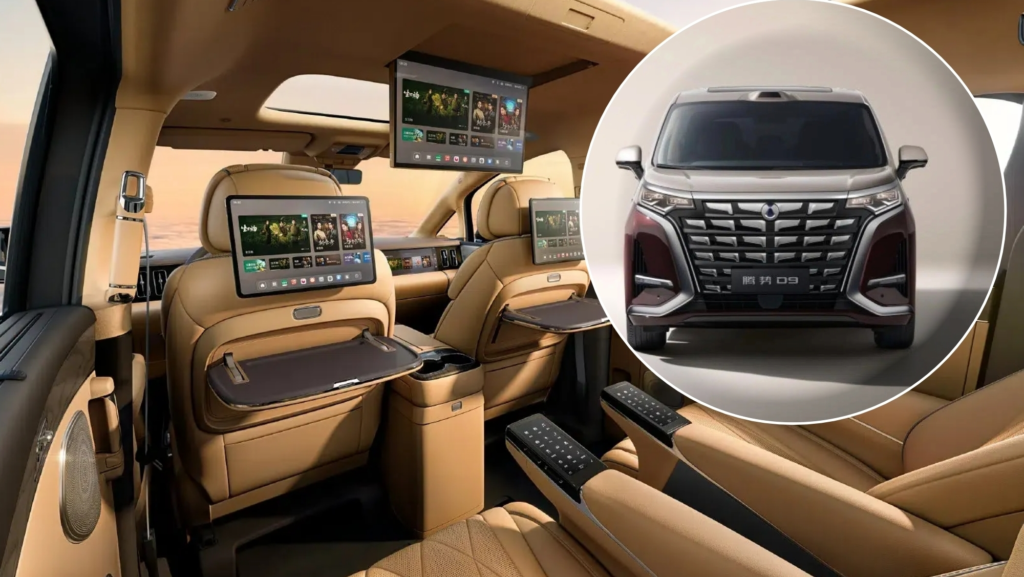 Cuesta 49.000 €, tiene 800 km de autonomía y carga su batería en 5 minutos: con él BYD quiere acabar con el Clase V de Mercedes